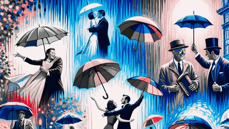 Le parapluie dans la culture populaire : Films, livres et art - un-parapluie.fr