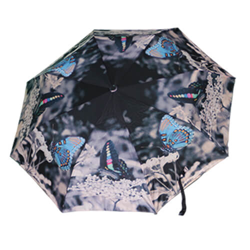 Mini Parapluie Automatique - Imprimé Bleu - un-parapluie.fr