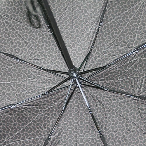 Mini Parapluie Automatique - Ovales Noir - un-parapluie.fr