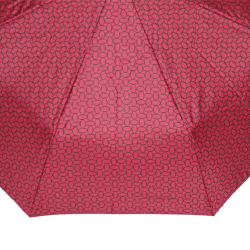 Mini Parapluie Automatique - Ovales Rouge - un-parapluie.fr