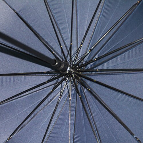 Parapluie Classique XL - Bleu uni - un-parapluie.fr