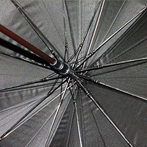 Parapluie Classique XL - Noir et Blanc - un-parapluie.fr