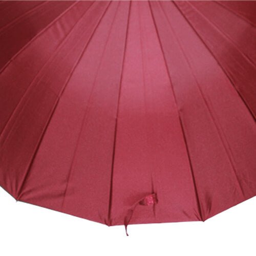 Parapluie Classique XL - Rouge uni - un-parapluie.fr