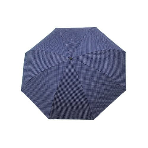 Parapluie Inversé - Bleu à Pois Blanc RV - un-parapluie.fr