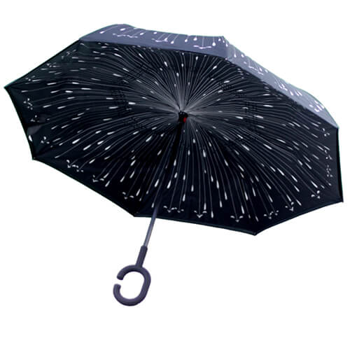 Parapluie Inversé - Drop Stars RV - un-parapluie.fr