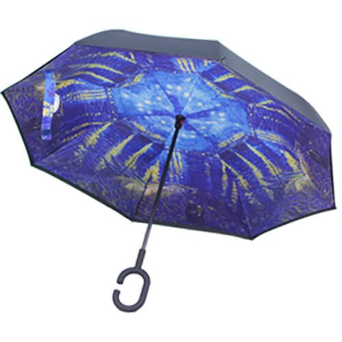 Parapluie Inversé - Peinture à l'huile - un-parapluie.fr